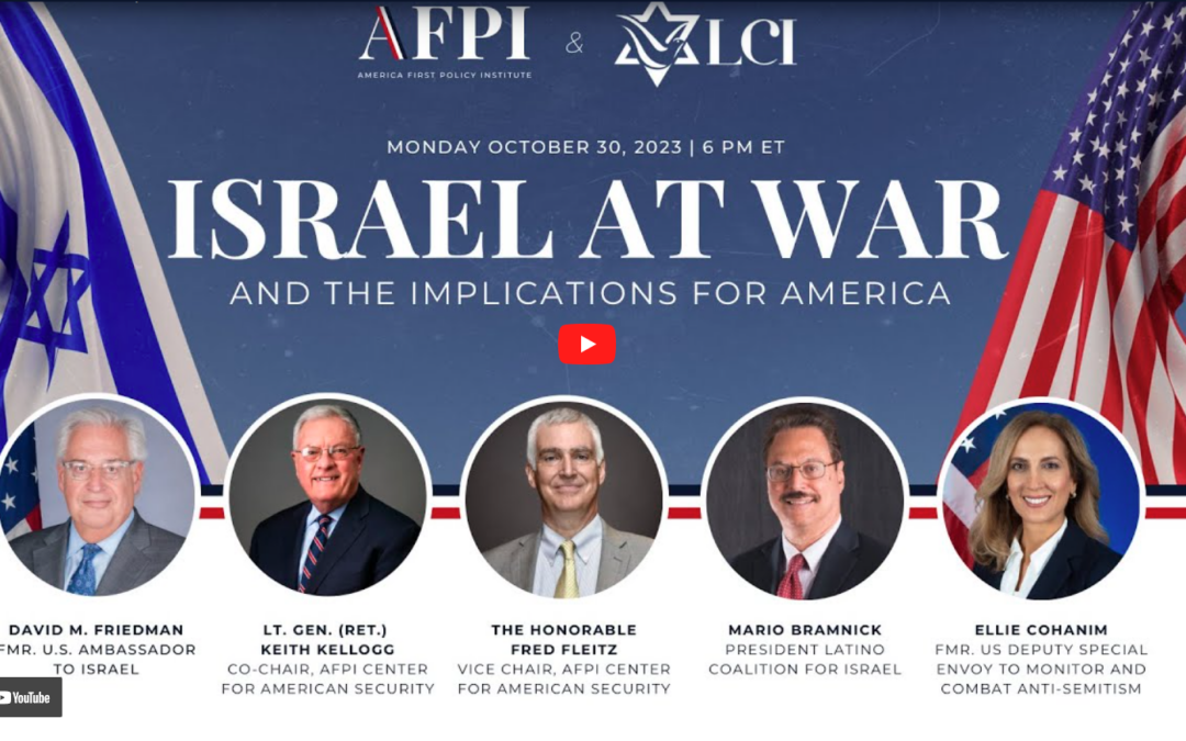 Israel at War: And the Implications for America